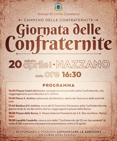 CAMMINO DELLE CONFRATERNITE 2024 NAZZANO